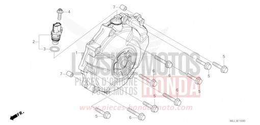 COUVERCLE DE GENERATEUR C.A. CB1000S de 2025